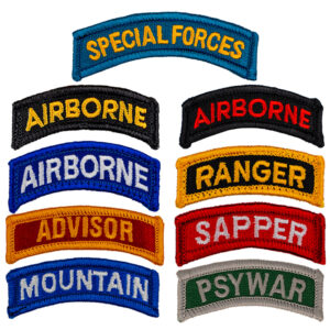 Various Full Color Tab Patches