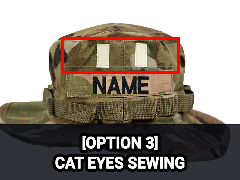 boonie option 3 cateyes sewing