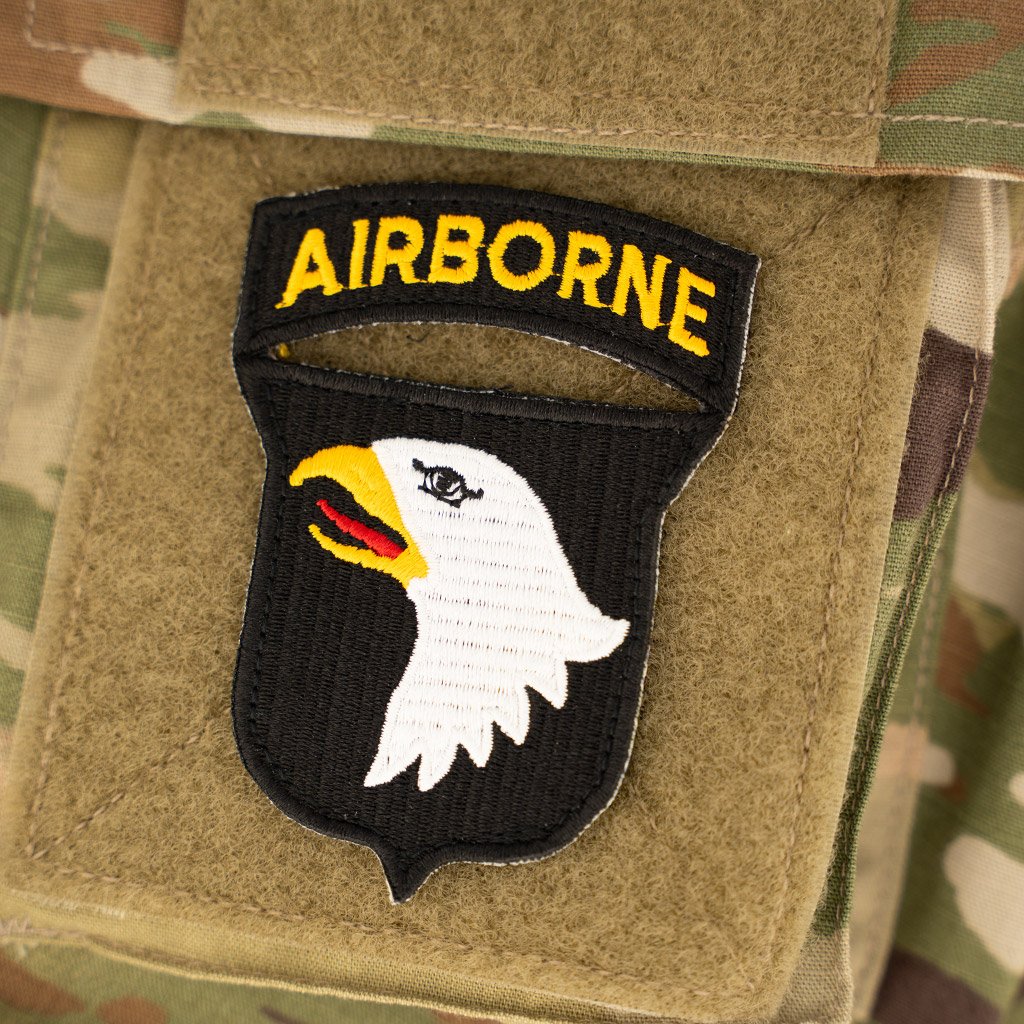 101st Airborne Division Patch with ABN Tab