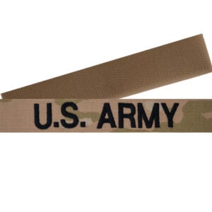 US Army OCP NameTapes option Velcro, 3Color 100% Regulation