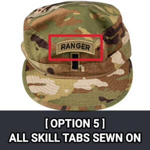 ALL SKILL TABS SEWN ON