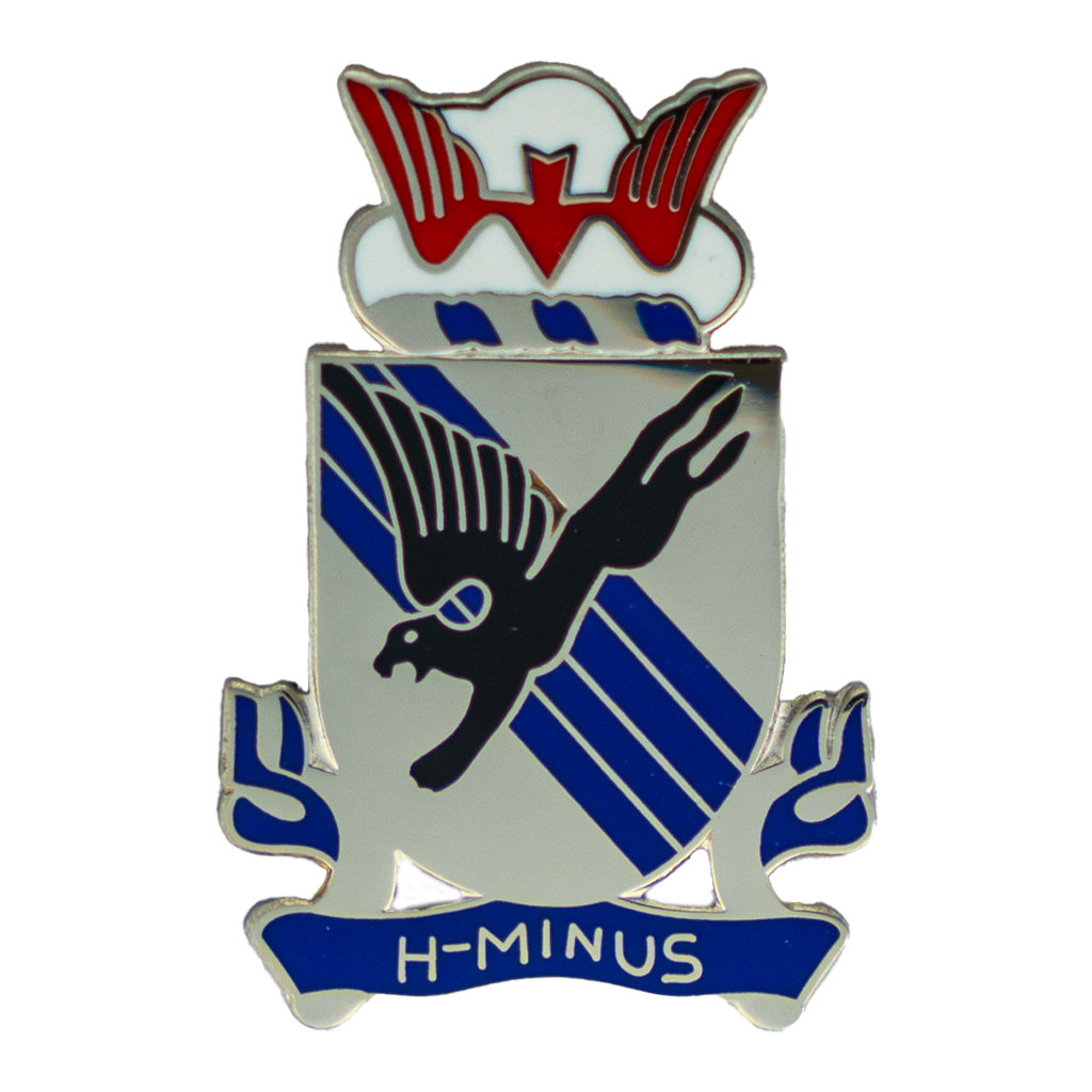 505th Infantry Regiment Unit Crest – Iconic H‑Minus Army DUI