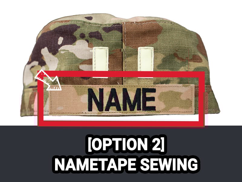 pc option 2 Nametape sewing