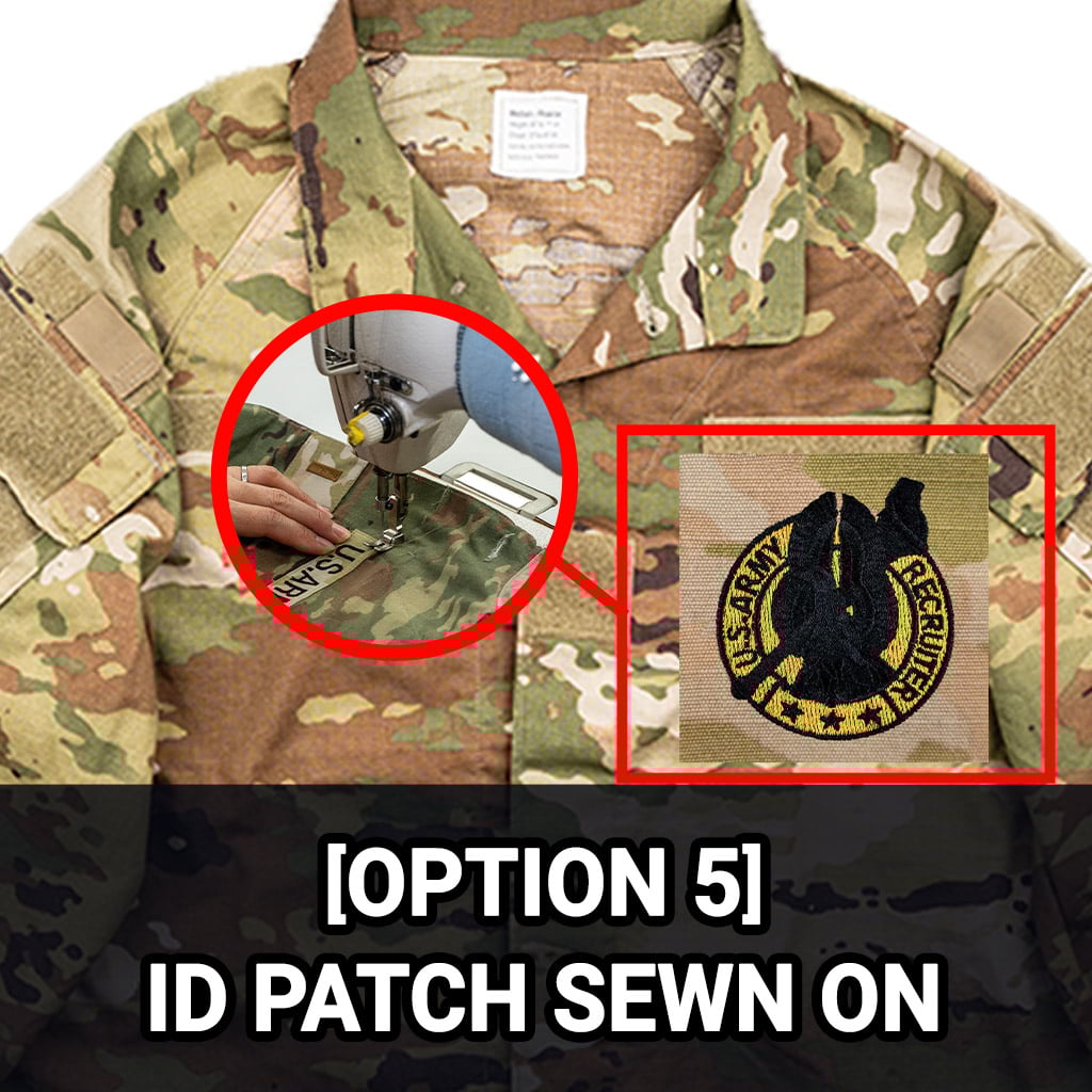 OPTION 5 / ID PATCH SEWN ON