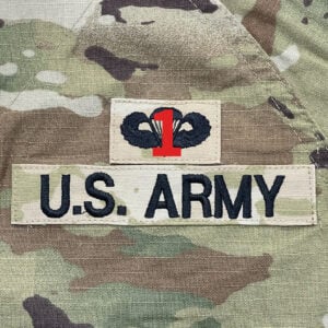 army acu 1skill sewn on sample