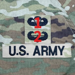 army acu 2skills sewn on sample