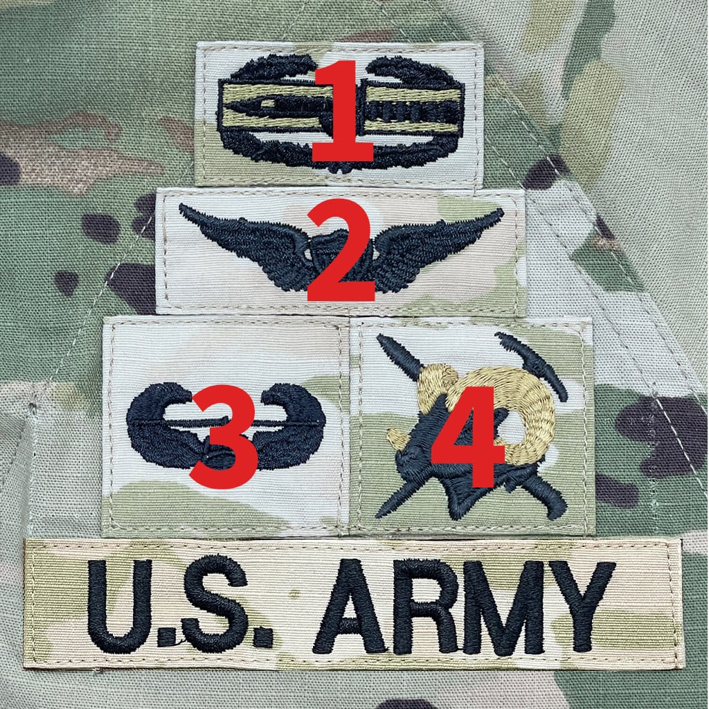 army acu 4skills A sewn on sample