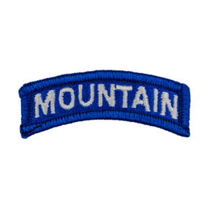 Mountain Tab Dress Patch